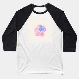 Butterfly and Flower. Baseball T-Shirt